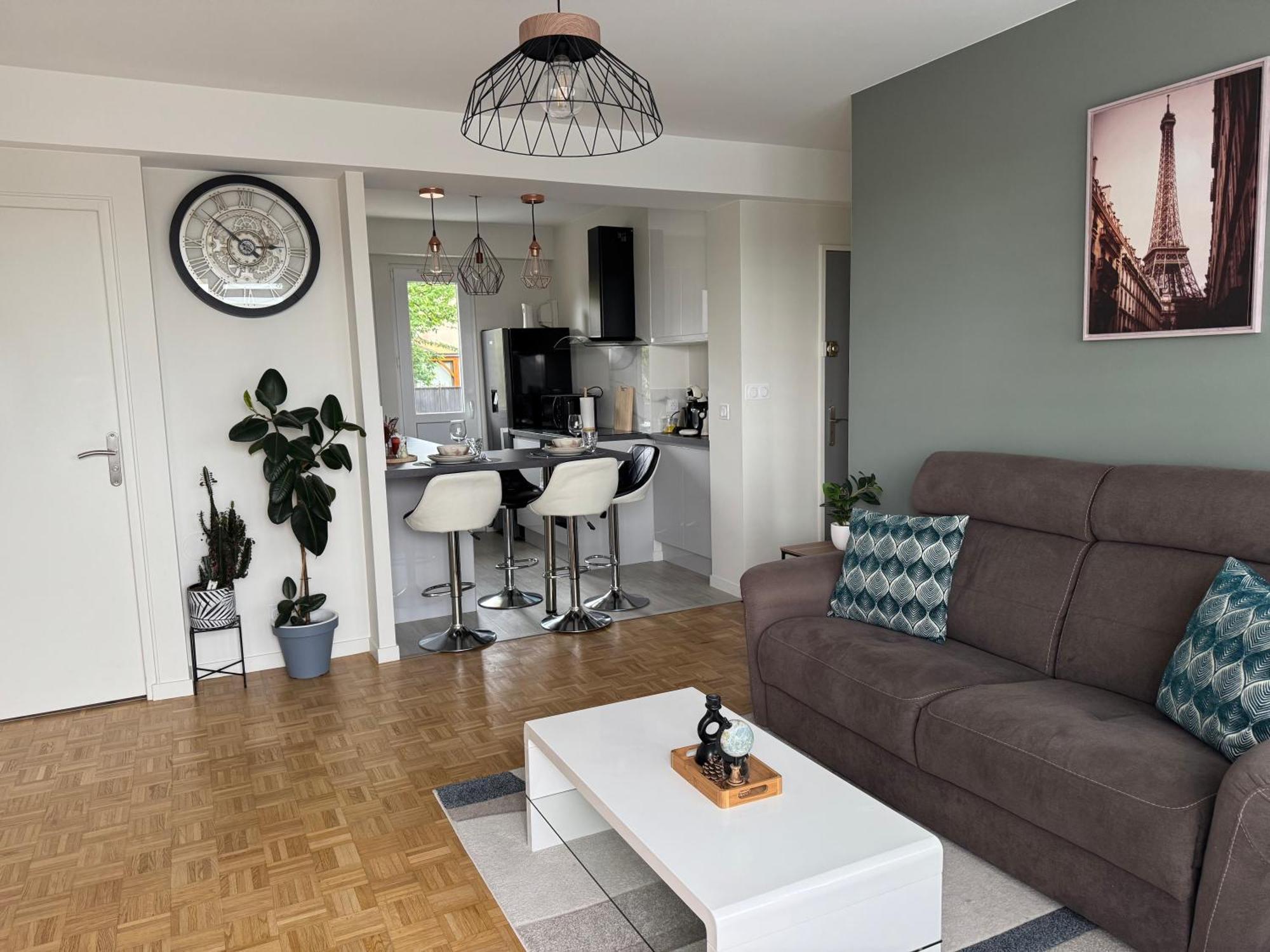 Appartement Chaleureux Et Spacieux T3 리모주 외부 사진